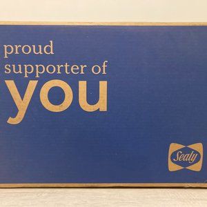 Sealy Memory Foam Cluster Pillow White - Boxed